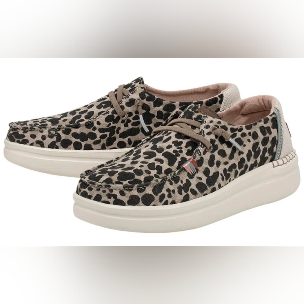 Hey Dude Wendy Rise Jungle Beige, Size: 9